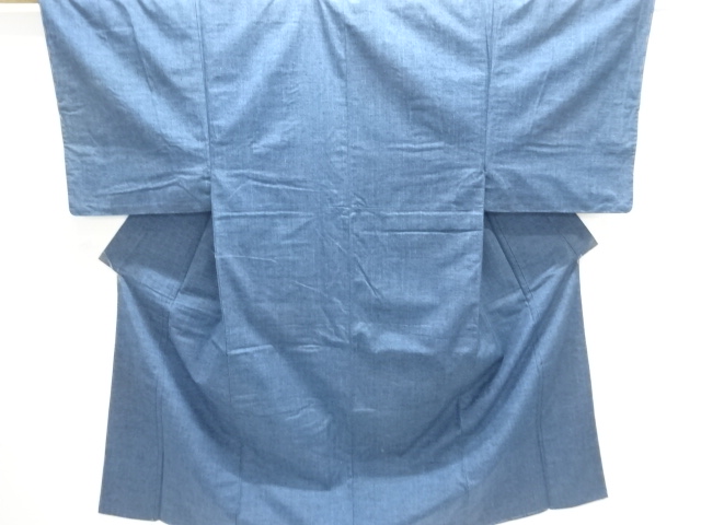 JAPANESE KIMONO / MENS ENSEMBLE KIMONO / TSUMUGI